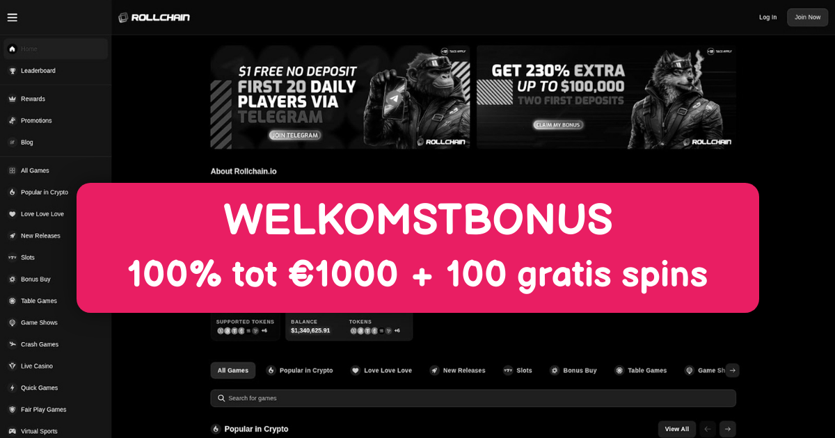 Rollchain Casino Nederland