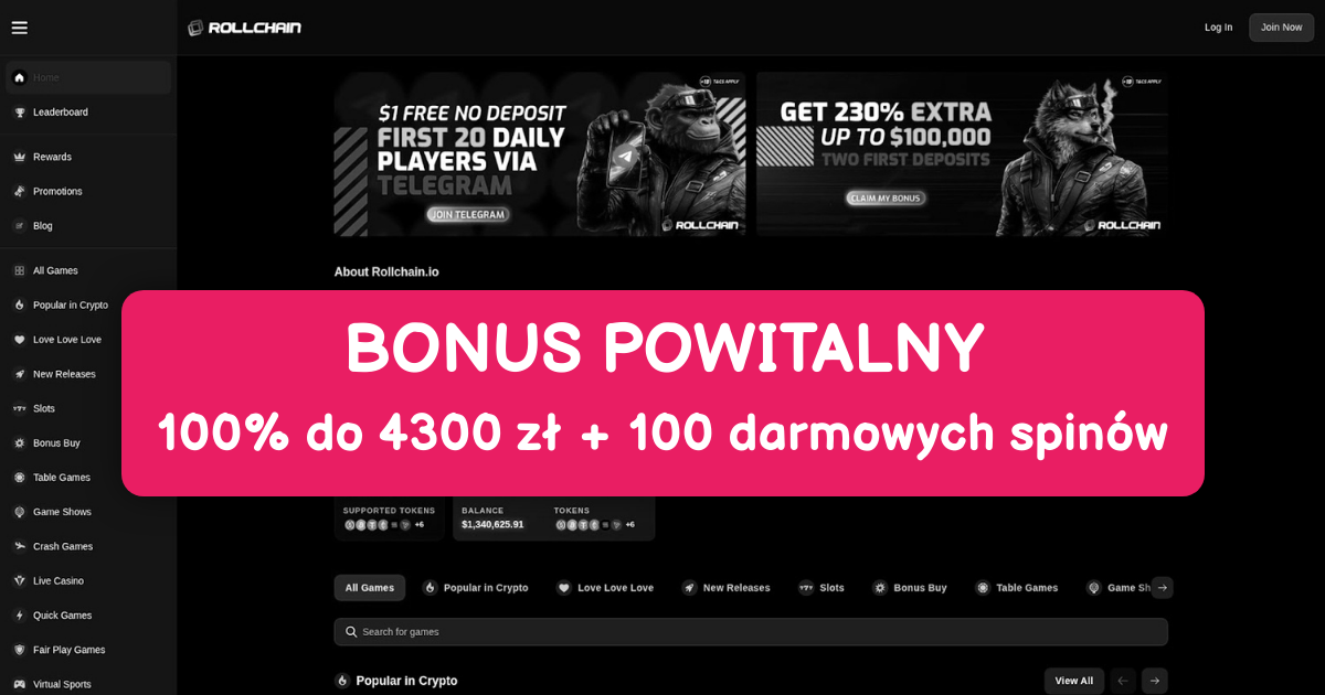 Rollchain Casino Polska